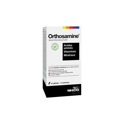 NHCO NUTRITION Orthosamine - Acides Aminés, Vitamines & Minéraux - 42 Gélules - Publicité NHCO NUTRITION Orthosamine - Acides Aminés, Vitamines & Minéraux - 42 Gélules - Publicité