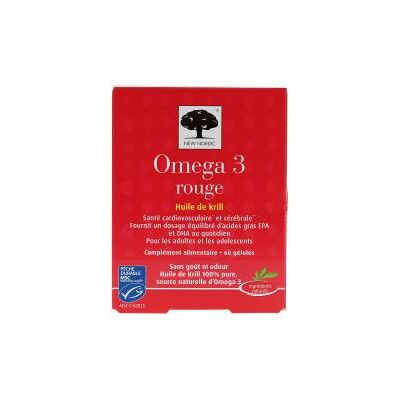 New Nordic Omega 3 Concentré élevé d’Krill - 60 Gélules - Publicité New Nordic Omega 3 Concentré élevé d’Krill - 60 Gélules - Publicité