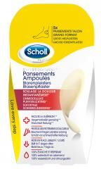 Scholl Pansements Ampoules Grand Format Pour Talon X5 - Boîte 5 pansements