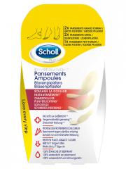 Scholl Pansements Ampoules Différentes Tailles X5 Pour Talons et Orteils - Boîte 5 pansements