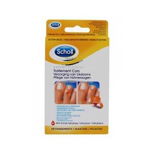Scholl Pansement Coricides X8 - Boîte 8 pansements + 8 disques coricides - Publicité