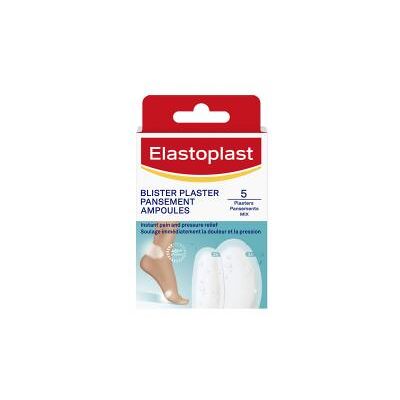 Elastoplast Blister Plaster Pansements Ampoule Mix Pack 5 Unités - Boîte 5 pansements - Publicité Elastoplast Blister Plaster Pansements Ampoule Mix Pack 5 Unités - Boîte 5 pansements - Publicité
