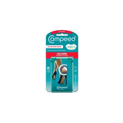 Compeed Ampoule au Talon Escarpin 5 Pansements - Boîte 5 pansements - Publicité Compeed Ampoule au Talon Escarpin 5 Pansements - Boîte 5 pansements - Publicité