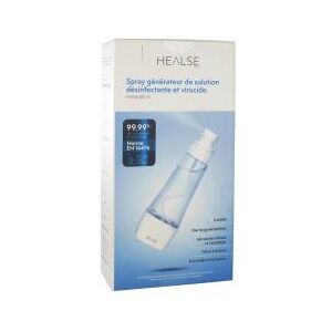 Healse Spray Générateur de Solution Désinfectante et Virucide Format 80 ml - Boîte 1 spray générateur + accessoires