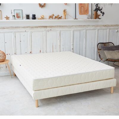 Ma Literie Naturelle Matelas adulte en latex naturel et fibres de coco 140x200 - Publicité Ma Literie Naturelle Matelas adulte en latex naturel et fibres de coco 140x200 - Publicité
