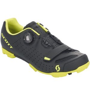 Scott MTB Comp Boa - Chaussures VTT homme Matt Black  Sulphur Yellow 40 - Publicité