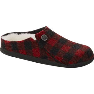 Birkenstock Zermatt Kids Shearling Wool Felt - Sandales d'hiver enfant Plaid Red 29 - Étroit - Publicité