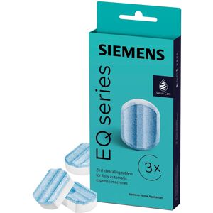 Siemens Tablettes de Détartrage TZ80002B - 3 tablettes pour machines espresso EQ.series