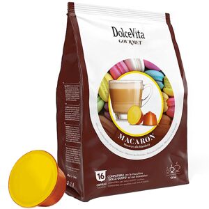 Dolce Gusto Dolce Vita Macaron Alla Mandorla pour Dolce Gusto. 16 Capsules