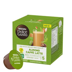 Dolce Gusto Nescafé Almond Caffé Latte pour Dolce Gusto. 12 Capsules