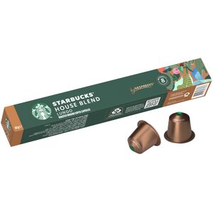 Nespresso Starbucks Lungo House Blend pour Nespresso. 10 Capsules