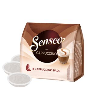 Senseo Cappuccino (Tasse simple) pour Senseo. 8 dosettes - Publicité