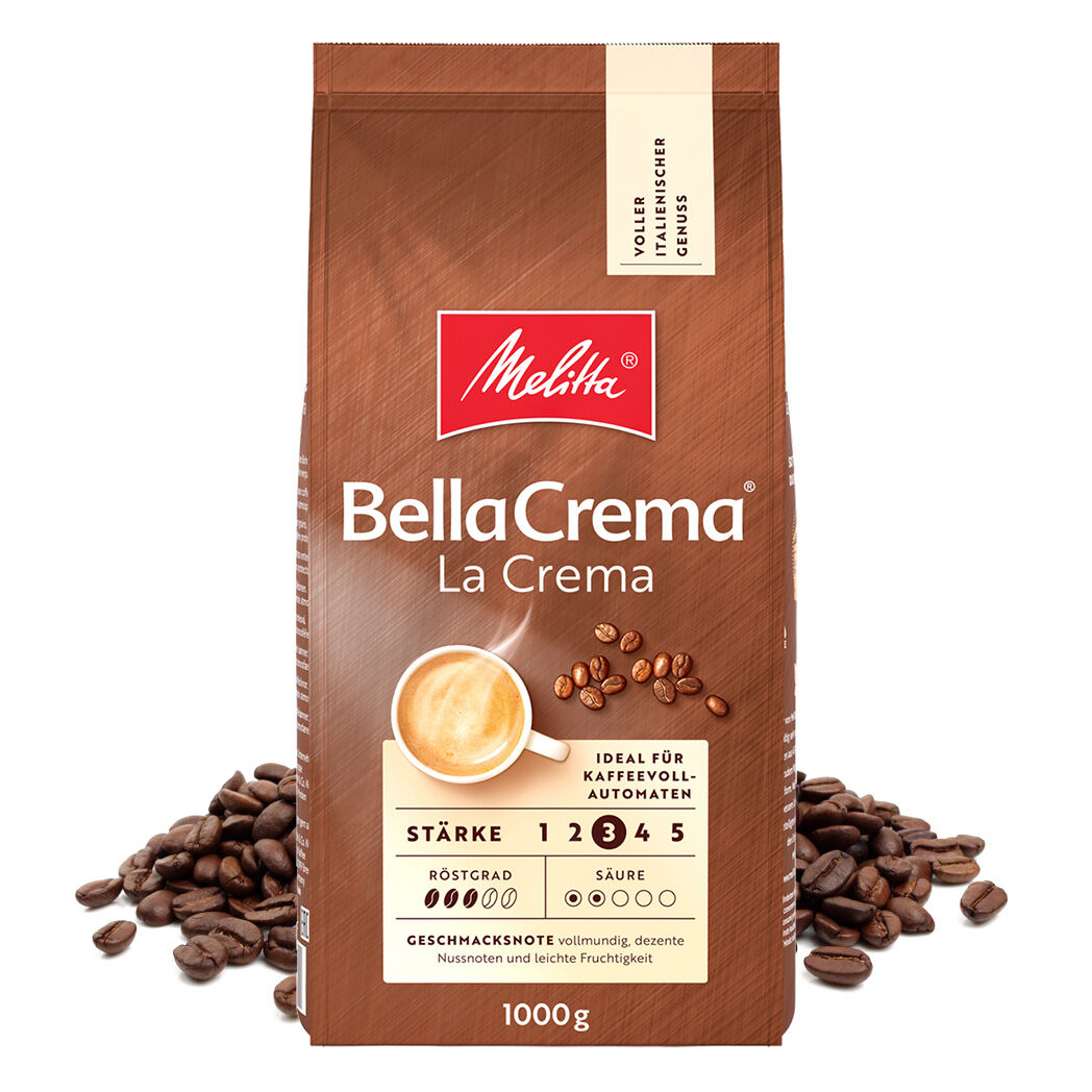 BellaCrema La Crema - Melitta - 1 kg café en grains