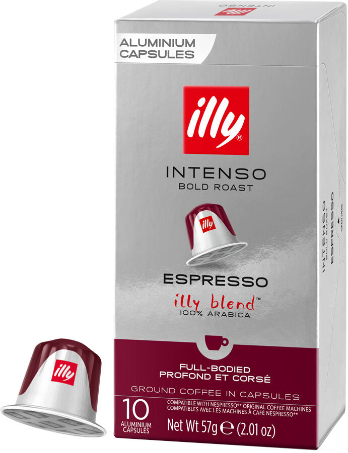 illy Espresso Intenso pour Nespresso. 10 Capsules