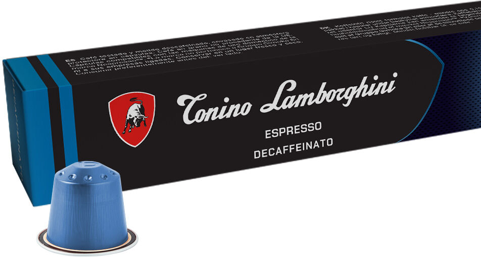 Tonino Lamborghini Tonino Lamborghini Décaféiné Espresso pour Nespresso. 10 Capsules