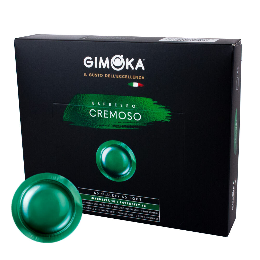 Gimoka Espresso Cremoso pour Nespresso Pro. 50 Capsules