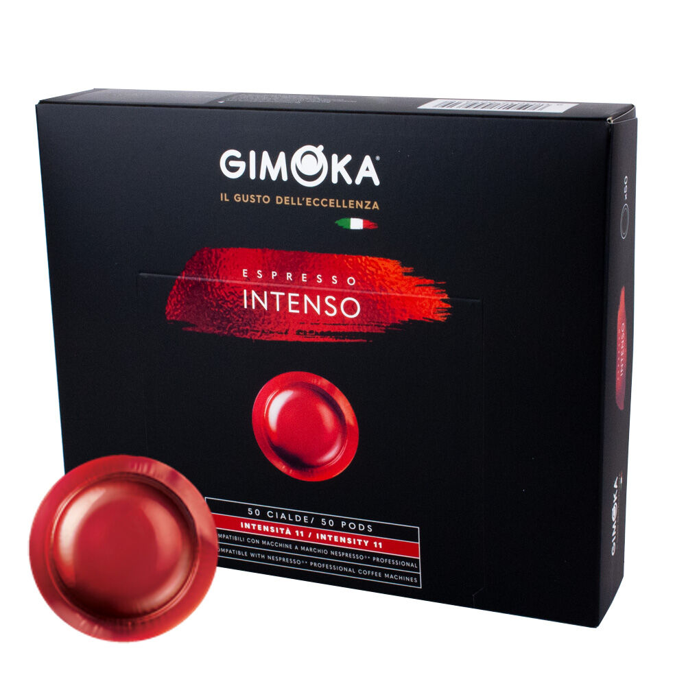 Nespresso Gimoka Espresso Intenso pour Nespresso Pro. 50 Capsules