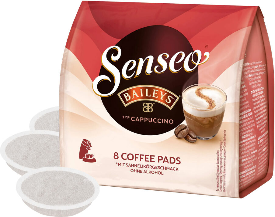 Baileys Baileys Cappuccino (Grande Tasse) pour Senseo. 8 dosettes