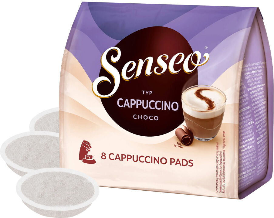 Senseo Cappuccino Choco (Grande Tasse) pour Senseo. 8 dosettes