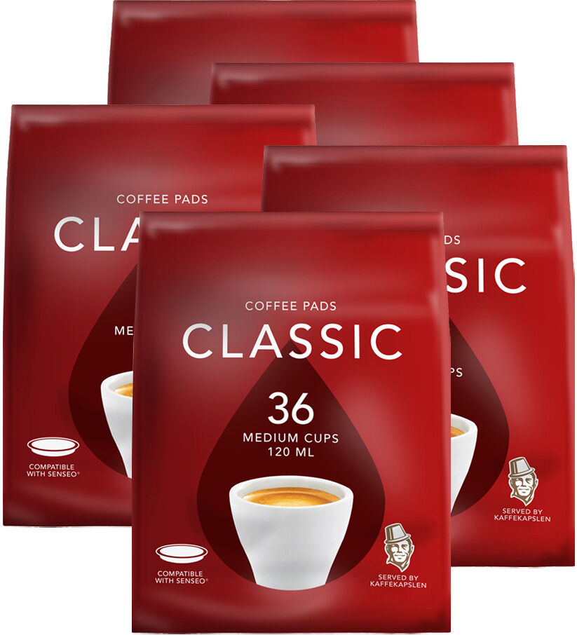 Kaffekapslen Classic (Tasse simple) pour Senseo. 180 dosettes