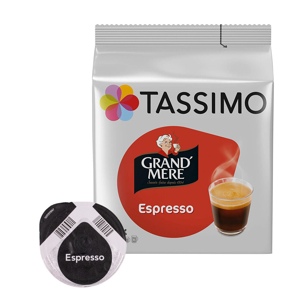 Grand Mere Espresso pour Tassimo. 16 Capsules
