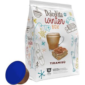 Dolce Vita Tiramisu  pour Dolce Gusto. 16 Capsules