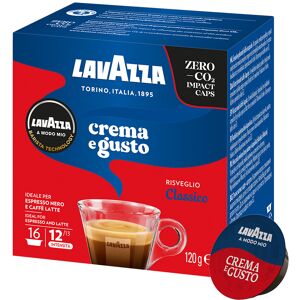 Mitac Lavazza Crema E Gusto  pour Lavazza a Modo Mio. 16 Capsules