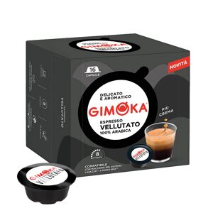 Mitac Gimoka Vellutato pour Lavazza a Modo Mio. 16 Capsules