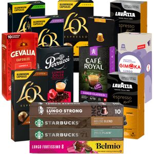 Lungo Forfait Offre pour Nespresso. 150 Capsules