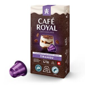 Cafe Royal Tiramisu pour Nespresso. 10 Capsules