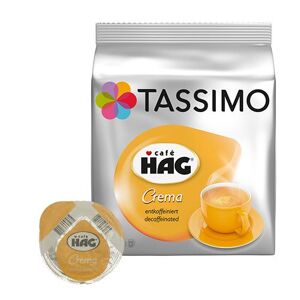 Cafe Hag Crema Decafeine pour Tassimo. 16 Capsules