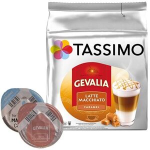 Gevalia Latte Macchiato Caramel pour Tassimo. 16 Capsules