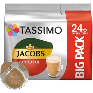 Jacobs Cafe Au Lait  pour Tassimo. 24 Capsules