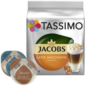 Jacobs Latte Macchiato Caramel pour Tassimo. 16 Capsules