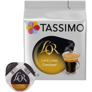 L'OR Cafe Long Classique  pour Tassimo. 16 Capsules