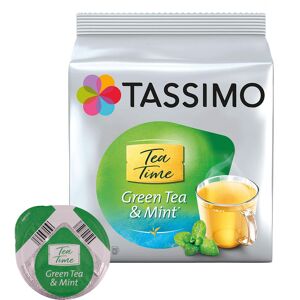 Tea Time Green Tea & Mint pour Tassimo. 16 Capsules