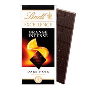 Lindt Intense Orange - 100 g. chocolat - Publicité
