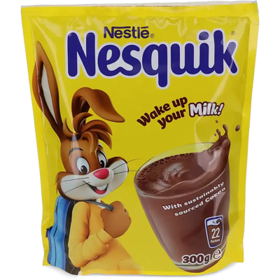 Nestlé Nesquik - 300 g poudre de cacao - Publicité Nestlé Nesquik - 300 g poudre de cacao - Publicité
