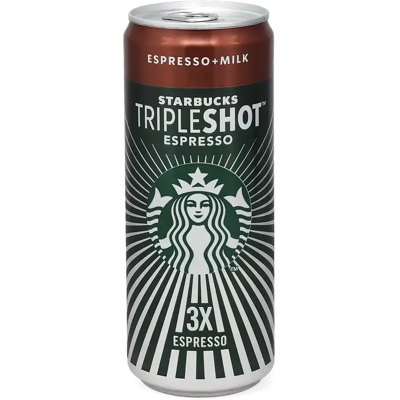 Starbucks Tripleshot™ Espresso - 300 ml café glacé - Publicité Starbucks Tripleshot™ Espresso - 300 ml café glacé - Publicité