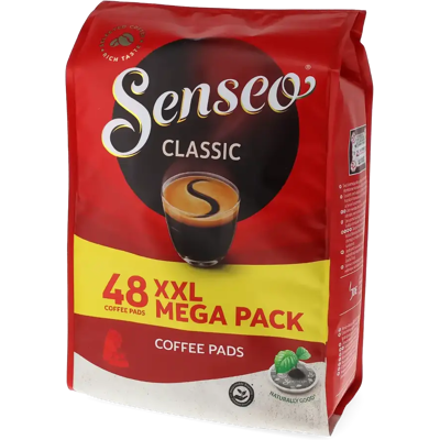 Senseo Classic (Tasse simple) - 48 Dosettes de café pour Senseo - Americano - Publicité Senseo Classic (Tasse simple) - 48 Dosettes de café pour Senseo - Americano - Publicité