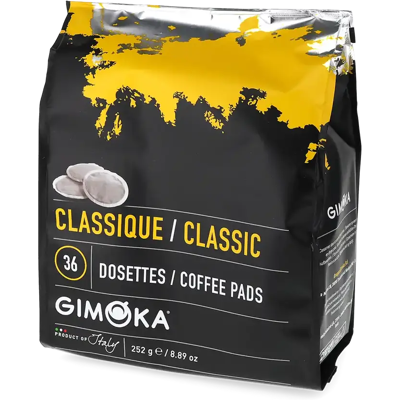 Gimoka Classic - 36 Dosettes de café pour Senseo - Compatible Senseo - Publicité Gimoka Classic - 36 Dosettes de café pour Senseo - Compatible Senseo - Publicité