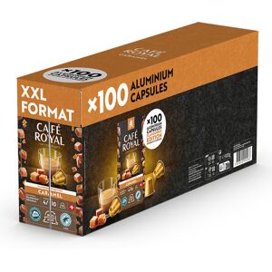 Café Royal Caramel pour Nespresso. 100 Capsules