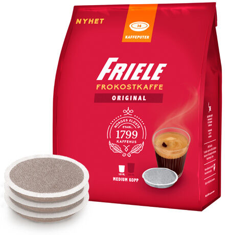 Friele Petit déjeuner café (Tasse simple) pour Senseo. 36 dosettes