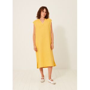 ROBE LUCILE En lin SAFRAN L,M,S,XS