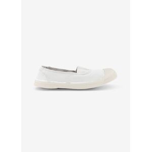 BENSIMON TENNIS ELASTIQUE FEMME En coton blanc BLANC 36,37,38,39,40,41