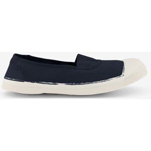 BENSIMON TENNIS ELASTIQUE FEMME En coton marine MARINE 36,37,38,39,40,41