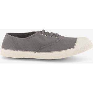 BENSIMON TENNIS LACETS HOMME En coton OEKO-TEX GRIS 41,42,43,44,45,46