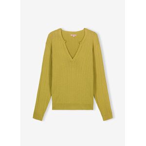 PULL LIONEL En coton cachemire VERVEINE L,M,S,XS