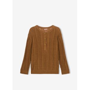 PULL LOUISE Maille lin MUSCADE L,M,S,XS