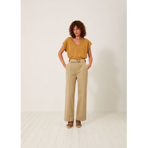 PANTALON DAMA En gabardine inconique FICELLE 34,36,38,40,42